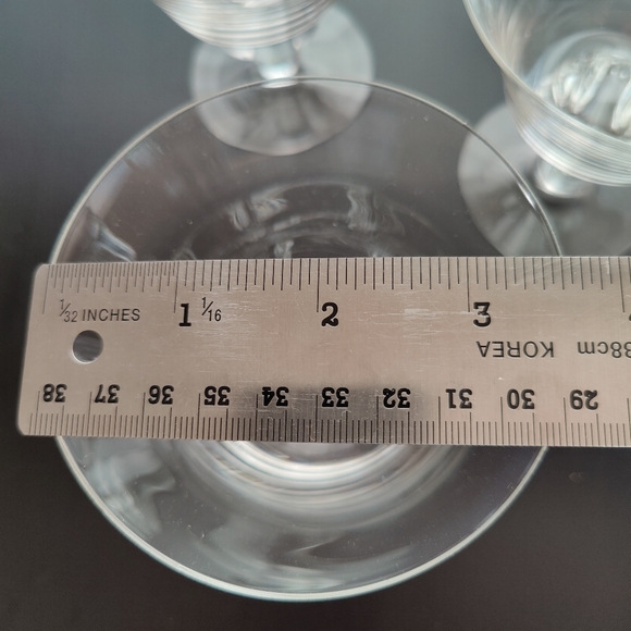 6 | 6 oz | Seneca Ingrid Stahl tall sherbet glasses - Picture 4 of 12